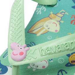 

Босоніжки Havaianas Peppa Pig 41459806617 Green Garden, Зелений