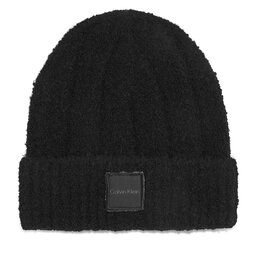Calvin Klein Čepice Calvin Klein Modern Patch Chunky K60K612596 Černá