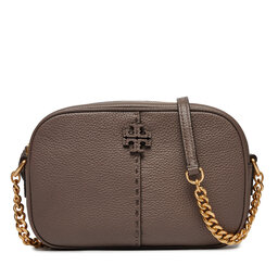 Tory Burch Kabelka Tory Burch Mcgraw Camera 147578 Silver Maple 963