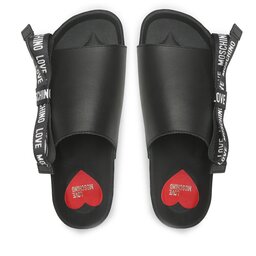 

Шльопанці LOVE MOSCHINO JA28194G1GIA0000 Nero, Чорний