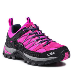 CMP Trekkingschuhe CMP Rigel Low Wmn Trkking Shoe Wp 3Q54456 Pink Fluo/B Blue 22HL