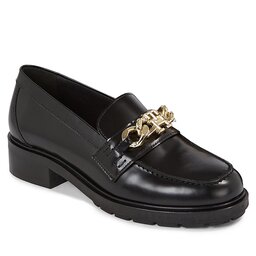 Tommy Hilfiger Slipper Tommy Hilfiger Th Chain Loafer FW0FW07517 Black BDS