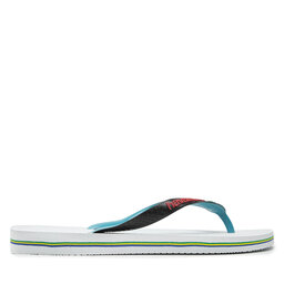 

В'єтнамки Havaianas Brasil Mix 41232060128 White/Black, Чорний