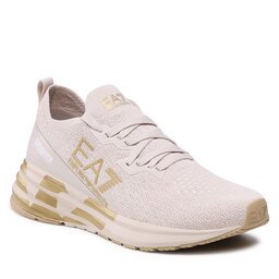 EA7 Emporio Armani Sneakersy EA7 Emporio Armani X8X095 XK240 R349 Moonbeam/Light Gold