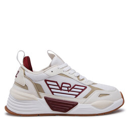

Снікерcи EA7 Emporio Armani X8X070 XK165 R316 Tofu/N.Maro/Of.Wht/G, Бежевий