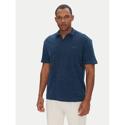 BOSS BOSS Pólóing Pe_Doubletowel 50539869 Sötétkék Relaxed Fit