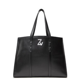 Zadig&Voltaire Torebka Zadig&Voltaire Intiale Le Tote WKAT2014F Noir/Silver