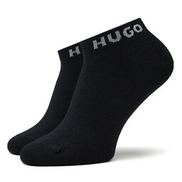 

Набір 3 пар високих жіночих шкарпеток Hugo 3p As Uni Cc W 50483111 001, Чорний