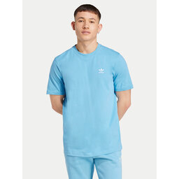 adidas adidas Футболка Trefoil Essentials IZ2099 Блакитний Regular Fit