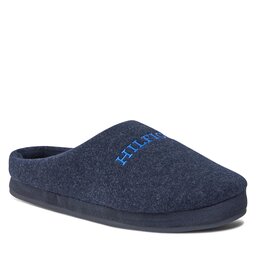 Tommy Hilfiger Hausschuhe Tommy Hilfiger Hilfiger Warm Felt Homeslipper FM0FM04768 Desert Sky DW5
