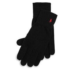 Polo Ralph Lauren Dámske rukavice Polo Ralph Lauren 449923730001 Black 001