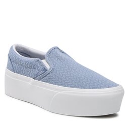 Vans Sneakers aus Stoff Vans Classic Slip-O VN0A7Q5RBD21 Xl Knit Ashley Blue