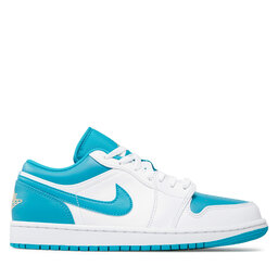 

Снікерcи Nike Air 1 Low 553558 174 White/Celestial Gold/Aquatone, Кольоровий