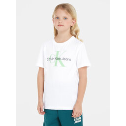 Calvin Klein Jeans Calvin Klein Jeans Футболка Monogram IU0IU00460 Білий Regular Fit