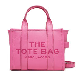 Marc Jacobs Táska Marc Jacobs The Leather Small Tote Bag H009L01SP21 Rózsaszín