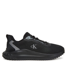 Calvin Klein Jeans Sneakersy Calvin Klein Jeans Eva Runner L-Up Mix Mesh Logo Ck YW0YW01851 Czarny