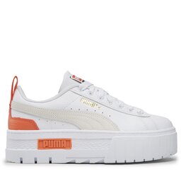 

Снікерcи Puma Mayze Lth Jr 384527 06 Puma White/Vaporos Gray, Білий