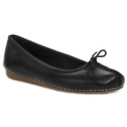 Clarks Ballerinas Clarks Freckle Ice 203529294 Black Leather