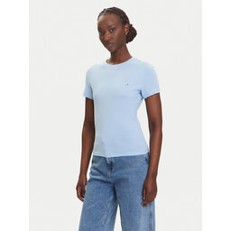 Tommy Jeans Tommy Jeans Футболка Linear DW0DW21164 Блакитний Slim Fit