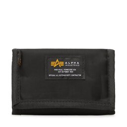 Alpha Industries Stor herrplånbok Alpha Industries Crew Wallet 196928 Black 03