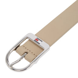 

Жіночий ремінь Tommy Hilfiger Essential Flag Silver 2.5 AW0AW15380 Merino ABO, Бежевий