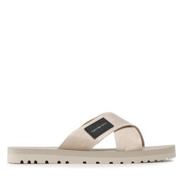 

В'єтнамки Calvin Klein Jeans Prefresato Crisscros Badge YM0YM00641 Eggshell ACF, Écru