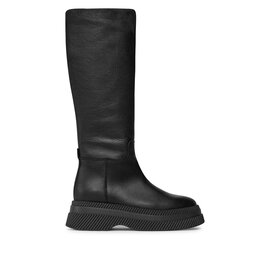 

Чоботи Steve Madden Gylana Boot SM11002676 SM11002676-017 Black Leather, Чорний