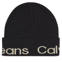 

Шапкa Calvin Klein Jeans Logo Beanie K60K611271 Black BDS, Чорний