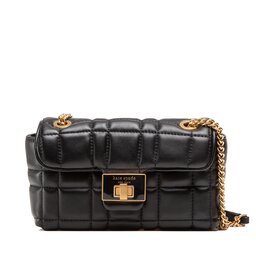 Kate Spade Τσάντα Kate Spade Evelyn Quilted Leatcher Small S K8932 Black