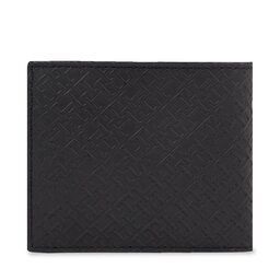 

Велике Чоловіче Портмоне Tommy Hilfiger Th Monogram Cc And Coin AM0AM12174 Black BDS, Чорний