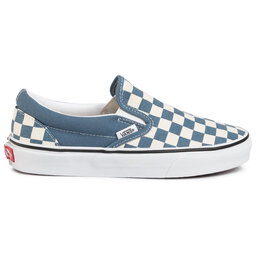 

Кросівки Vans Classic Slip-On VN0A4U38WRU1 (Checkerboard) Blmirgtrwht, Голубий