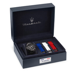 Maserati Ceas Maserati Successo SET Chrono R8871648006 Black/Black