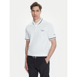 BOSS BOSS Polo marškinėliai C-Parris 197 50543257 Balta Regular Fit