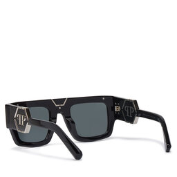 

Сонцезахисні окуляри PHILIPP PLEIN SPP092M Shiny Black 700Y, Чорний