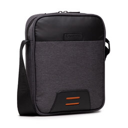 

Плоска сумка Lanetti BMR-S-011-00-07 Grey, Сірий