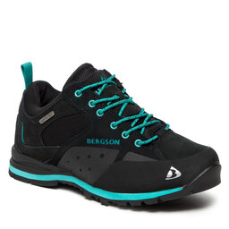 Bergson Scarpe da trekking Bergson Soira Low Stx Black/Mint