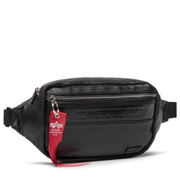 

Сумка на пояс Alpha Industries Rbf Leather Waistbag 126913 Black 03, Чорний
