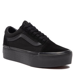 Vans Sneakers aus Stoff Vans Old Skool Stac VN0A7Q5MBKA1 Suede.Canvas Black/Black