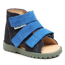 Mrugała Sandaler Mrugała Porto 1110-76 Granat/Niebieski