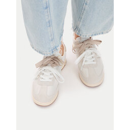 Tommy Jeans Sneakers Tommy Jeans Tjw Low Profile Runner Lthr Mix EN0EN03001 Écru