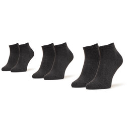 Camel Active 3 vīriešu zemo zeķu pāru komplekts Camel Active 6595-620 Pelēks