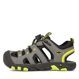 

Босоніжки KangaRoos K-Trek Jam 10046 000 2221 M Steel Gray/Limetta, Сірий