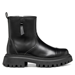 Geox Stiefeletten Geox J Maquinnens Girl J66M6B 000CN C9999 M Schwarz