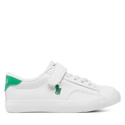 

Снікерcи Polo Ralph Lauren Theron V Ps RF104101 White Smooth PU/Green w/ Green PP, Білий