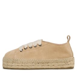 

Еспадрильї Manebi Lace-Up Espadrilles K 1.1 E0 Champagne Beige, Бежевий