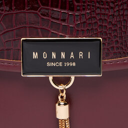 

Сумка Monnari BAG0900-005 Burgundowy Lakier, Бордовий