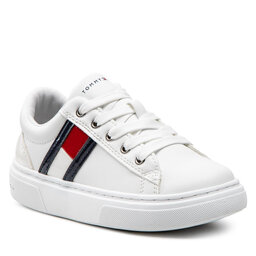 Tommy Hilfiger Αθλητικά Tommy Hilfiger Low Cut Lace-Up Sneaker T3A9-32310-1451 M White 100