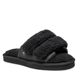 Calvin Klein Jeans Пантофи Calvin Klein Jeans Home Slide Velcro Sherarlng YW0YW00861 Black BDS