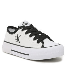 Calvin Klein Jeans Кецове Calvin Klein Jeans V3A9-80483-0890X White/Black 002