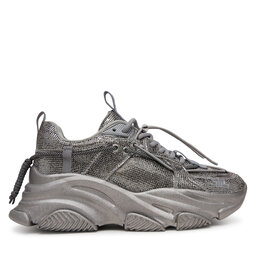 Steve Madden Sneakersy Steve Madden Vault 2R SM11003549 Srebrny